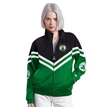 Women's Starter Kelly Green Boston Celtics Fan Club Full-Zip Track Jacket