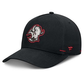 Men's Fanatics Black Buffalo Sabres Alternate Authentic Pro Rink A-Frame Adjustable Hat