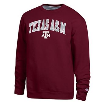 Men's Champion Maroon Texas A&M Aggies Arch Sweatshirt