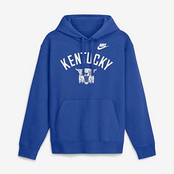 Men's Nike Royal Kentucky Wildcats Legacy Arch Club Hoodie