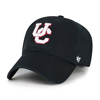 Men's '47 Black Cincinnati Bearcats Vault Clean Up Adjustable Hat
