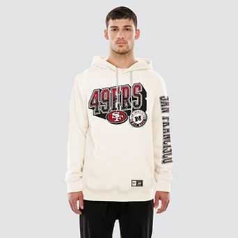 Men's New Era Cream San Francisco 49ers Dune Dust Hoodie