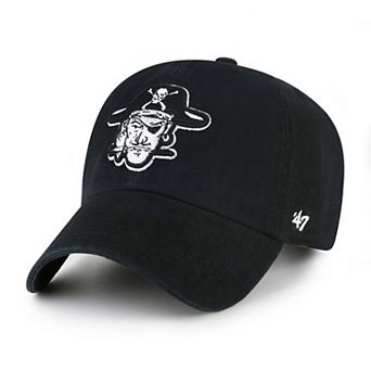 Men's '47 Black ECU Pirates Vault Clean Up Adjustable Hat