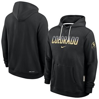 Men's Nike Black Colorado Buffaloes 2026 Sideline Standard Issue Dri-FIT Hoodie