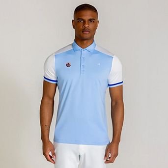 Men's Redvanly Light Blue/White New York Mets Sydney Polo