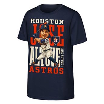 Youth Outerstuff Jose Altuve Navy Houston Astros Caricature Clash T-Shirt