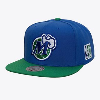 Men's Mitchell & Ness Blue Dallas Mavericks Hardwood Classics Legendary Home Snapback Hat