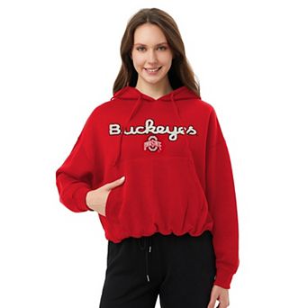 Women's Profile Scarlet Ohio State Buckeyes Plus Size Hoodie