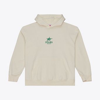 Men's Mitchell & Ness Cream Dallas Stars Core Essentials Hoodie