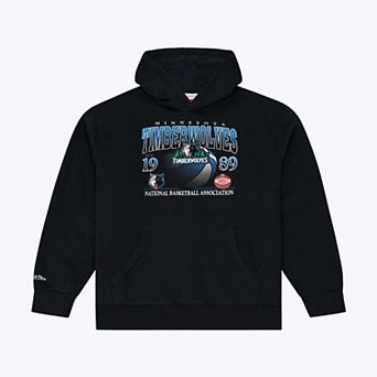 Men's Mitchell & Ness Black Minnesota Timberwolves Street Graphics Hoodie