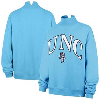 Women's '47 Carolina Blue North Carolina Tar Heels Mock Neck Sweatshirt