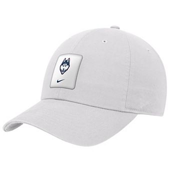 Men's Nike White UConn Huskies 2026 On-Field Club Adjustable Hat