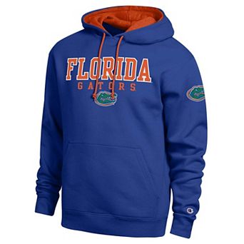 Men's Champion Royal Florida Gators Contrast Hoodie