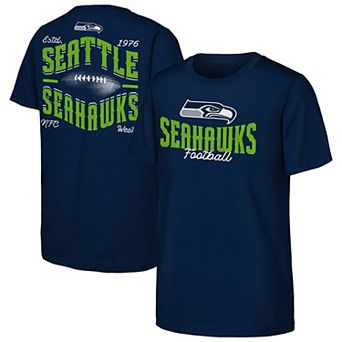 Youth Outerstuff College Navy Seattle Seahawks Top Pick T-Shirt