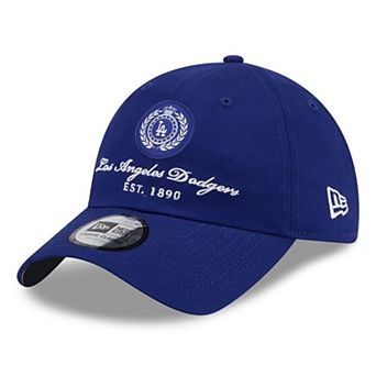 Women's New Era Royal Los Angeles Dodgers Script Patch Casual Classic Adjustable Hat
