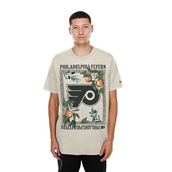 Men's New Era Sand Philadelphia Flyers Floral T-Shirt