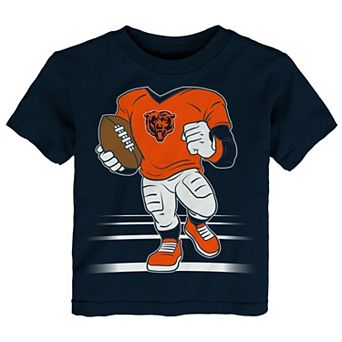 Toddler Outerstuff Navy Chicago Bears Game Fit T-Shirt