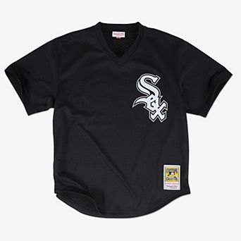 Men's Mitchell & Ness Bo Jackson Black Chicago White Sox Authentic Batting Practice Jersey