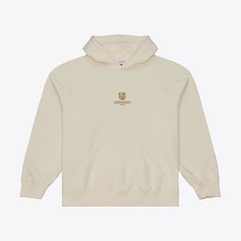 Men's Mitchell & Ness Cream Vegas Golden Knights Core Essentials Hoodie