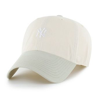 Men's '47 Light Beige/Olive New York Yankees Shades of Sport Clean Up Adjustable Hat