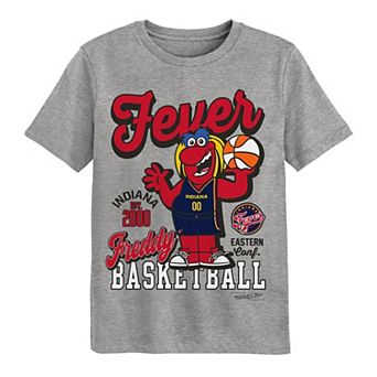 Preschool Mitchell & Ness Heather Gray Indiana Fever That Girl T-Shirt