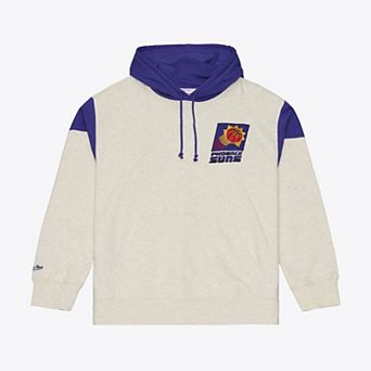 Men's Mitchell & Ness Cream Phoenix Suns French Terry Hoodie