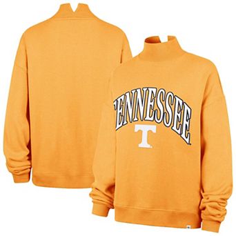 Women's '47 Tennessee Orange Tennessee Volunteers Mock Neck Sweatshirt