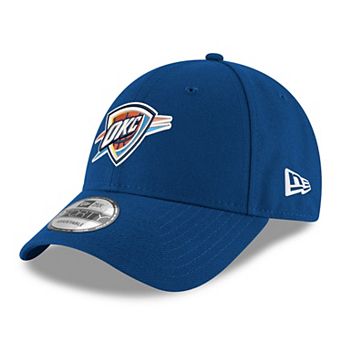 Men's New Era Blue Oklahoma City Thunder Team 9FORTY Adjustable Hat