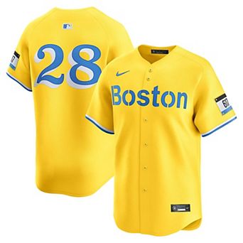 Men's Nike Kristian Campbell Gold Boston Red Sox Alternate Limited Jersey