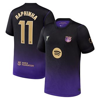 Youth Nike Raphinha Purple Barcelona 2026/27 Away Stadium Replica Jersey