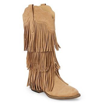 Coconuts by Matisse Saloo Women's Fringe Knee-High Boots