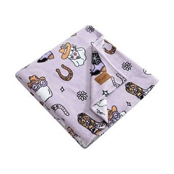 Wrangler Cute Ghosts Throw Blanket