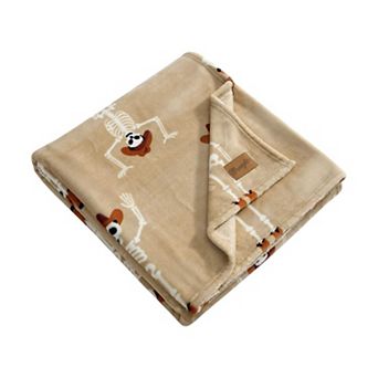Wrangler Skeleton Rodeo Throw Blanket
