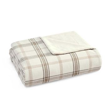 Martha Stewart Maren Plaid Throw Blanket