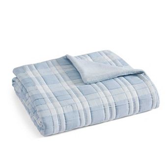 Martha Stewart Rory Plaid Throw Blanket