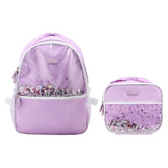 Packed Party 17" Girls Backpack With Matching Insulated Lunchbox