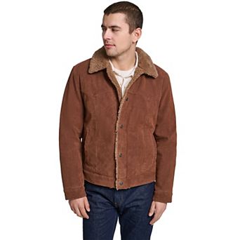 Men's Levi's® Faux Suede Sherpa-Lined Trucker Jacket