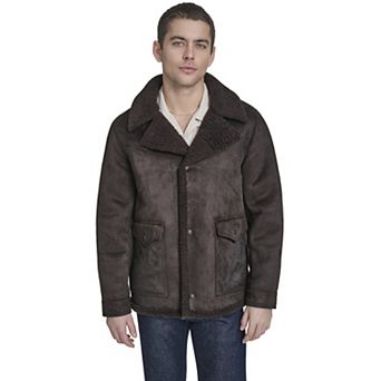 Men's Levi's® Faux Shearling Sherpa Lined Rancher Coat