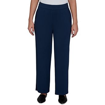 Women's Alfred Dunner Good To Go Front Seam Pull-On Pants
