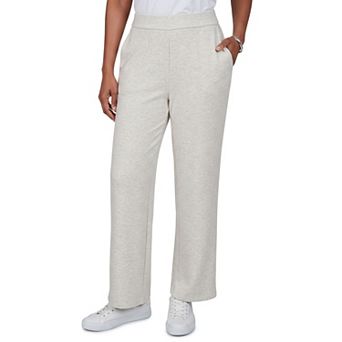 Women's Alfred Dunner Good To Go Front Seam Pull-On Pants