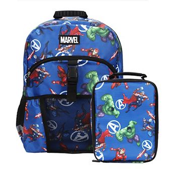Marvel's Avengers Classic 2 pc 16-Inch Kids Backpack & Lunch Box Set