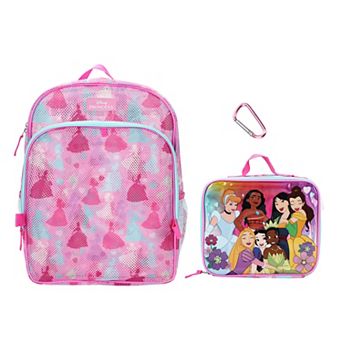 Disney Princesses Group Shot 16-Inch Backpack With Lunch Kit