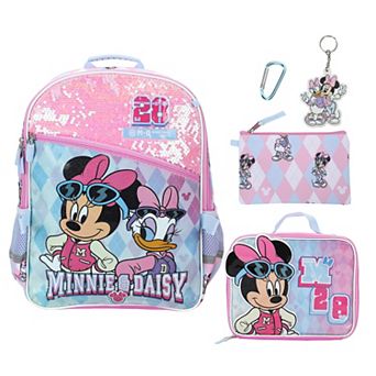 Disney’s Minnie Mouse 5 pc 16-Inch Backpack & Lunch Set for School & Travel