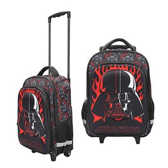 Star Wars Darth Vader 16-Inch Rolling Travel Backpack
