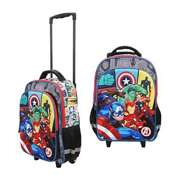 Marvel Avengers 16-Inch Rolling Travel Backpack