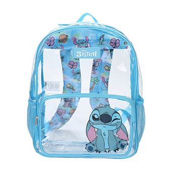 Disney's Stitch Clear PVC 16-Inch Backpack