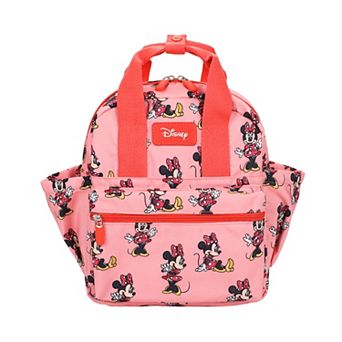 Disney's Minnie Mouse Classic All-Over Print 12-Inch Toddler Backpack