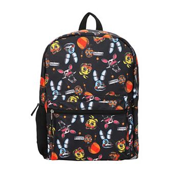 Five Nights at Freddy's All-Over Print 16-Inch Backpack For School & Travel