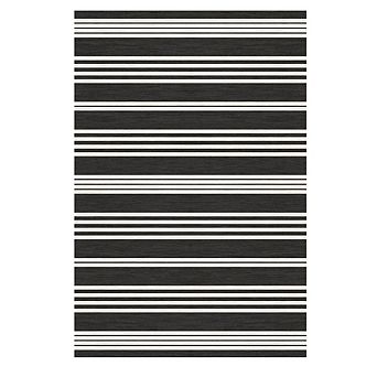 8x10FT Washable Area Rug Striped Jute Geometric Non Slip for Bedroom Nursery Backyard