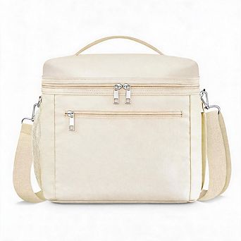 Lightweight Leak-Proof Insulated Cooler Lunch Bag Reusable Lunch Tote for Picnic Beach Camping Work